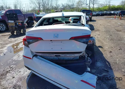 2022 Honda Civic Sport из США, поврежденный, VIN 2HGFE2F55NH554164